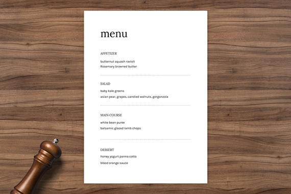 Restaurant Menu: What Is It?